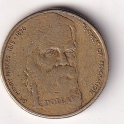 Australia 1 Dollar - Elizabeth II ("Father of Federation") 1996 Rare Commemorative Coin#J-26