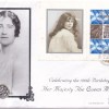 100th Birthday Of Majesty The Queen Mother 1999 United Kingdom 1 Pound - Elizabeth II Scottish Lion ; Silver Proof £1 Brilliant Uncirculated Coin ( First Day Cover with stamp)