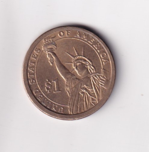 United States 1 Dollar 2009 - John Tyler - 10th President - 1841-1845 Rare Coin #J-39