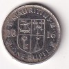 Mauritius 1 Rupee 2016 Rare Coin#J-32