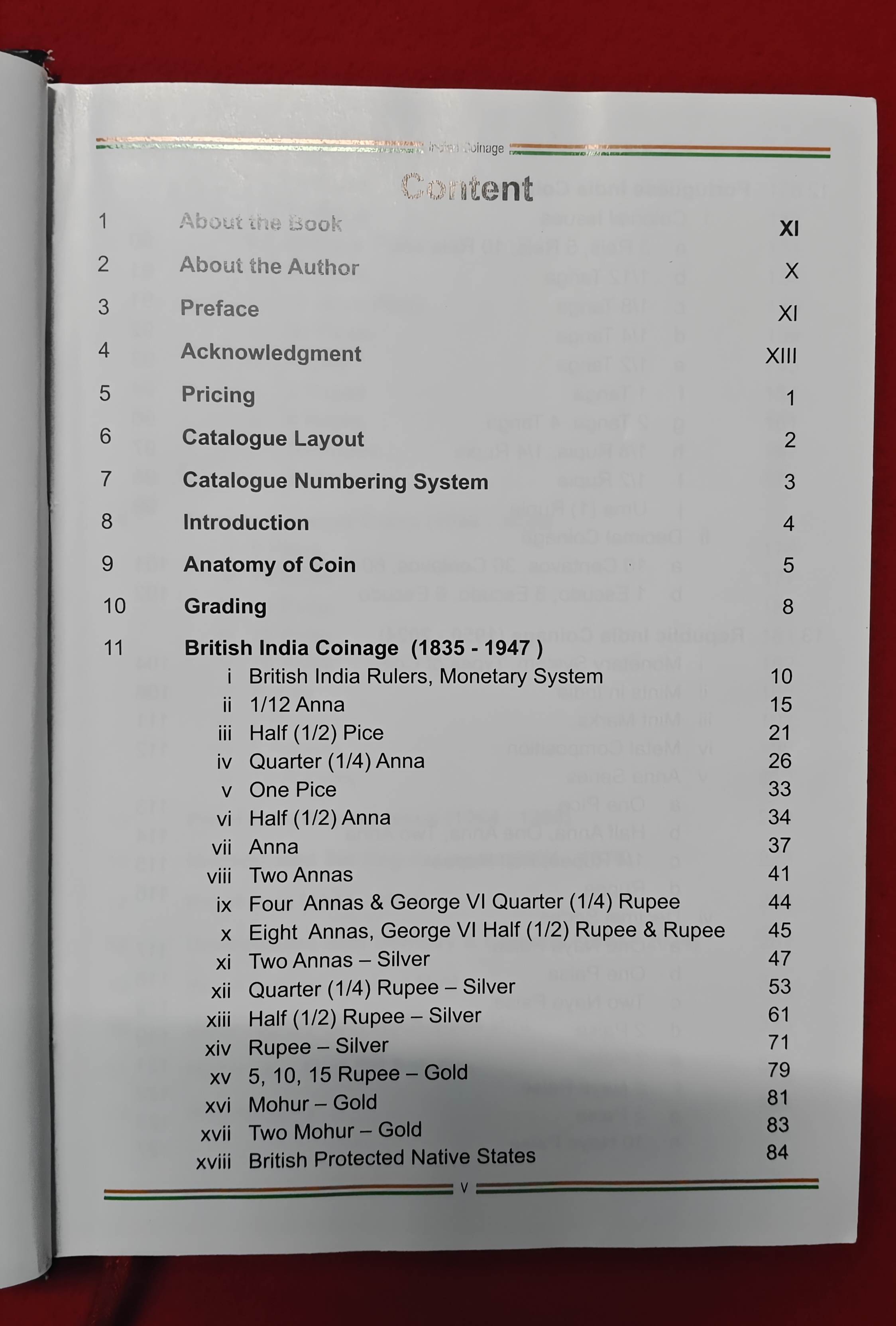 INDIAN COINAGE 10th EDITION BRITISH INDIA- PORTUGESE INDIA REPUBLIC INDIA (1835-2024) BOOK (USED)