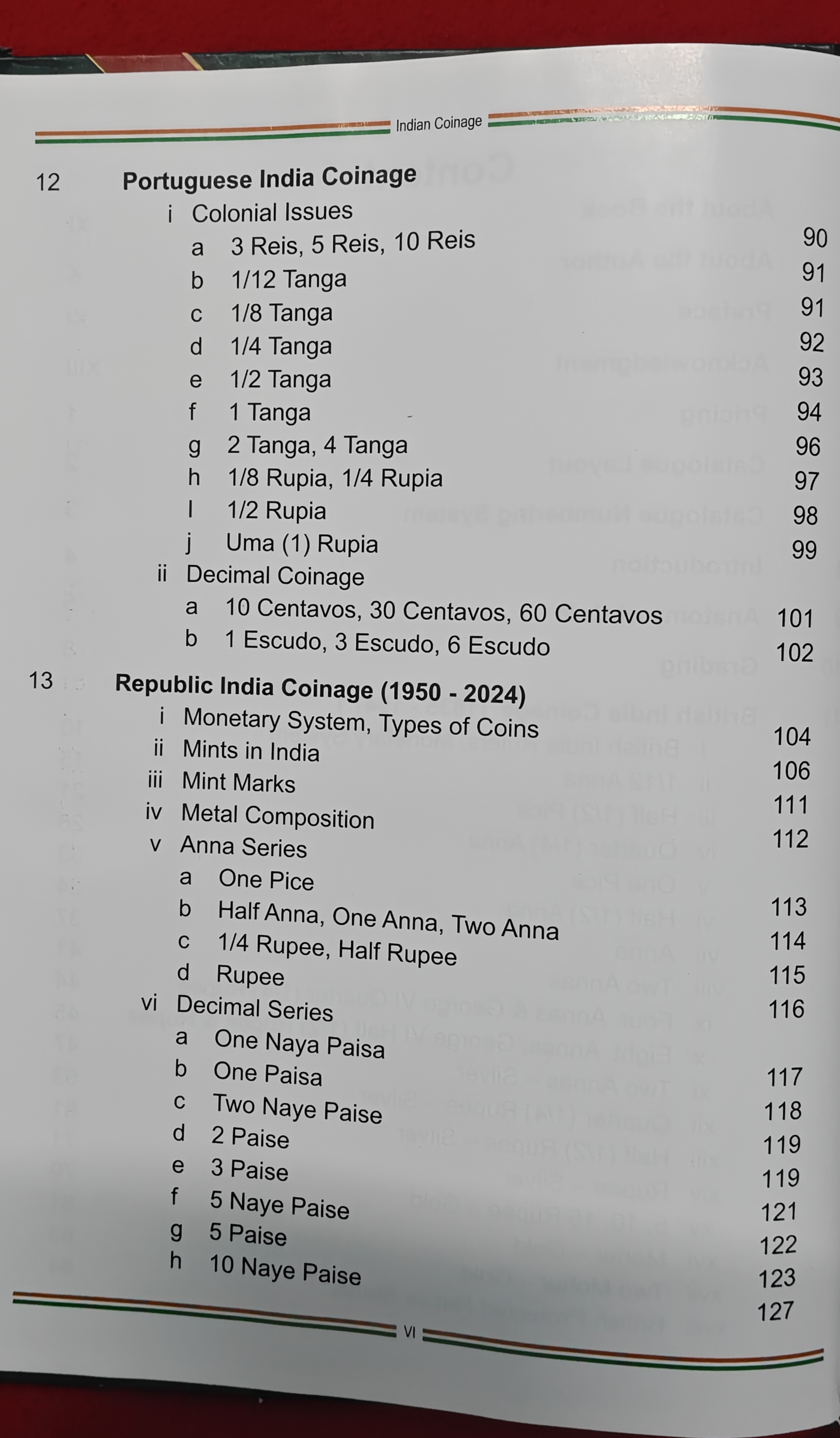 INDIAN COINAGE 10th EDITION BRITISH INDIA- PORTUGESE INDIA REPUBLIC INDIA (1835-2024) BOOK (USED)