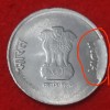2 RUPEES COIN AZADI KA AMRIT MAHOTSAV YEAR 2023 ERROR - EXRTA MATEL WITH ERROR DATE UNC CONDITION - Image 2