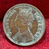 1896 British- India 1/2 Pice (Victoria) Calcutta Mint Rare Coin#C-209