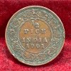 1901 British- India 1/2 Pice (Victoria) Calcutta Mint Rare Coin#C-213 - Image 2