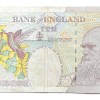 England 10 Pounds - Elizabeth II (Charles Darwin) Rare Note #B2 - Image 2