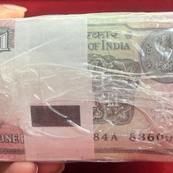 One Rupees 2016 Governor Ratan.p.watel Rare 1000 Note Sealed Packed RIM