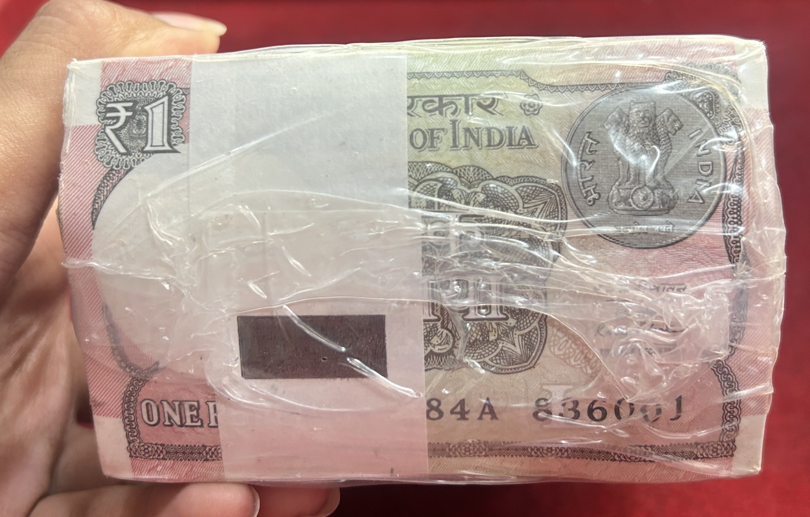 One Rupees 2016 Governor Ratan.p.watel Rare 1000 Note Sealed Packed RIM