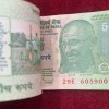 5 RUPEES (GANDHI) GOVERNOR D.SUBBA RAO RARE (100 NOTE) SERIAL PACKET - Image 3