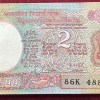 2 RUPEES SATELLITE GOVERNOR R.N.MALHOTRA RARE GEM CHOCOLATE SERIAL PACKET