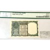 Re 1 India Banknote Signature Series A3 Graded EPQ 65 By Pmg Signed By K Ambegoankar Unique and Rare - Image 2