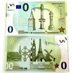 Europe 0 Euro Nordseeinsel Issue Limited and Collectibles Gem UNC Unique and Rare