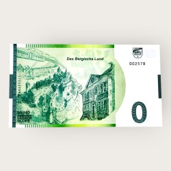 Alternative view of Europe 0 Euro 125 Jahre Issue Limited and Collectibles Gem UNC Unique and Rare