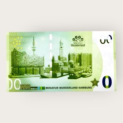 Alternative view of Europe 0 Euro Wunderland Hamburg Issue Limited and Collectibles Gem UNC Unique and Rare