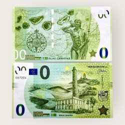Europe 0 Euro Islas Canarias Issue Limited and Collectibles Gem UNC Unique and Rare