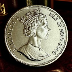 1 Crown Elizabeth II Founding of the UN 1945 Unique and Rare