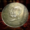Rs 10 Mahatma Gandhi 1969 Silver Commemorative Coin Issue Ultra Unique and Rare - Image 2