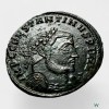 Ancient Roman Follis Nummus Bronze Issue Roman Empire 4th Century Emperor Constantine Ultra Unique and Rare Tetrarchy Period