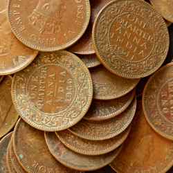 British India Denominaton one quarter anna 50 piece given Same and similar piece available