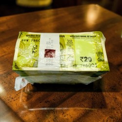 Alternative view of Rs 20 India Banknote Seal Rim 786001 To 787000 Gem Unc Unique and Rare