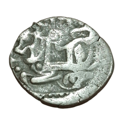 Ancient India HINDU SHAHI SILVER JITAL Weight= 3.5g Approx SAMANTADEVA [C.850-1,000 AD] Collectable Grade.