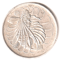 Alternative view of SINGAPORE 50 Cents 1974 Collectible Coins