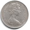 Extremely Rare Coins of 10 New Pence Coins of Queen Elizabeth II D.G. REG. F.D.1968 United Kingdom, British Overseas Territories and Crown Dependencies