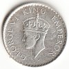 Rare 1/4 Rupee 1940 Silver Coin Bombay Mint George Vl King Emperor British India Coin - Image 2