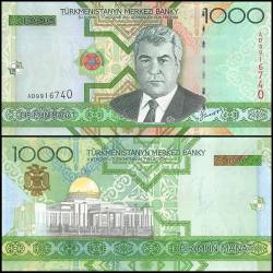 Turkmenistan 1000 Manat World Banknote 2005 P20 UNC Unique and rare