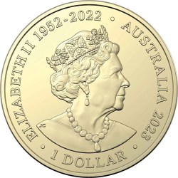 Alternative view of 1 Dollar's 2023 Australian Football League (AFL) 20 Coin Set with Folder