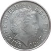 United Kingdom 5 Pounds 2000 - Elizabeth II 4th portrait; Millennium Rare Coin (First Day Cover with Stamp ) - Image 4