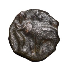 Copper Coin of Pulumavis (1st Cen. BC) of Satavahan Dynasty from Kottalingalu Andhra Region Very Rare