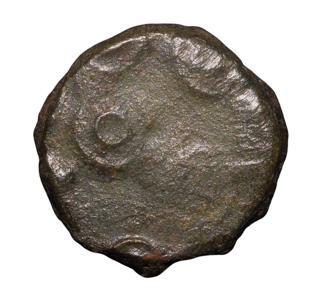 Copper Coin of Pulumavis (1st Cen. BC) of Satavahan Dynasty from Kottalingalu Andhra Region Very Rare