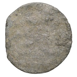 Alternative view of Tin 1 Pitis of Muhammad Bahauddin (AD 1779) of Palembang Sultanate from Indonesia Rare