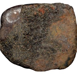 Alternative view of Black Cast Copper of Vidarbha(Paoni) Region (4th - 3rd Cen. BC) with Nandipad above Elephant standing left Ext.Rare