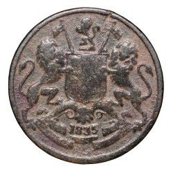 Copper 1/12 Anna of William IIII - East India Company (AD1835) Rare