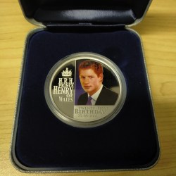 Alternative view of Australia 2005 Perth Mint 21st Birthday HRH Prince Henry of Wales 1oz Silver Proof Coin Set