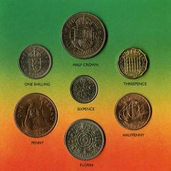 The British Pounds, Shillings & Pence Memento Pack Folder Rare ( 7 Coin Set )