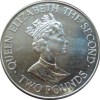 Jersey 2 Pounds 1993 - Elizabeth II Coronation Jubilee Rare Coin ( First Day Cover with Stamp ) - Image 4