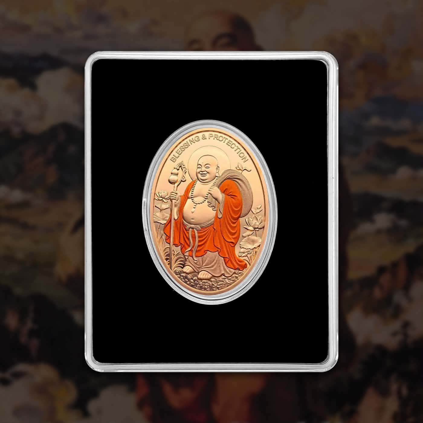Extremely Rare Item Maitreya Buddha (2) 1 CEDI Year 2026 Proof Coin Issued Republic of Ghana