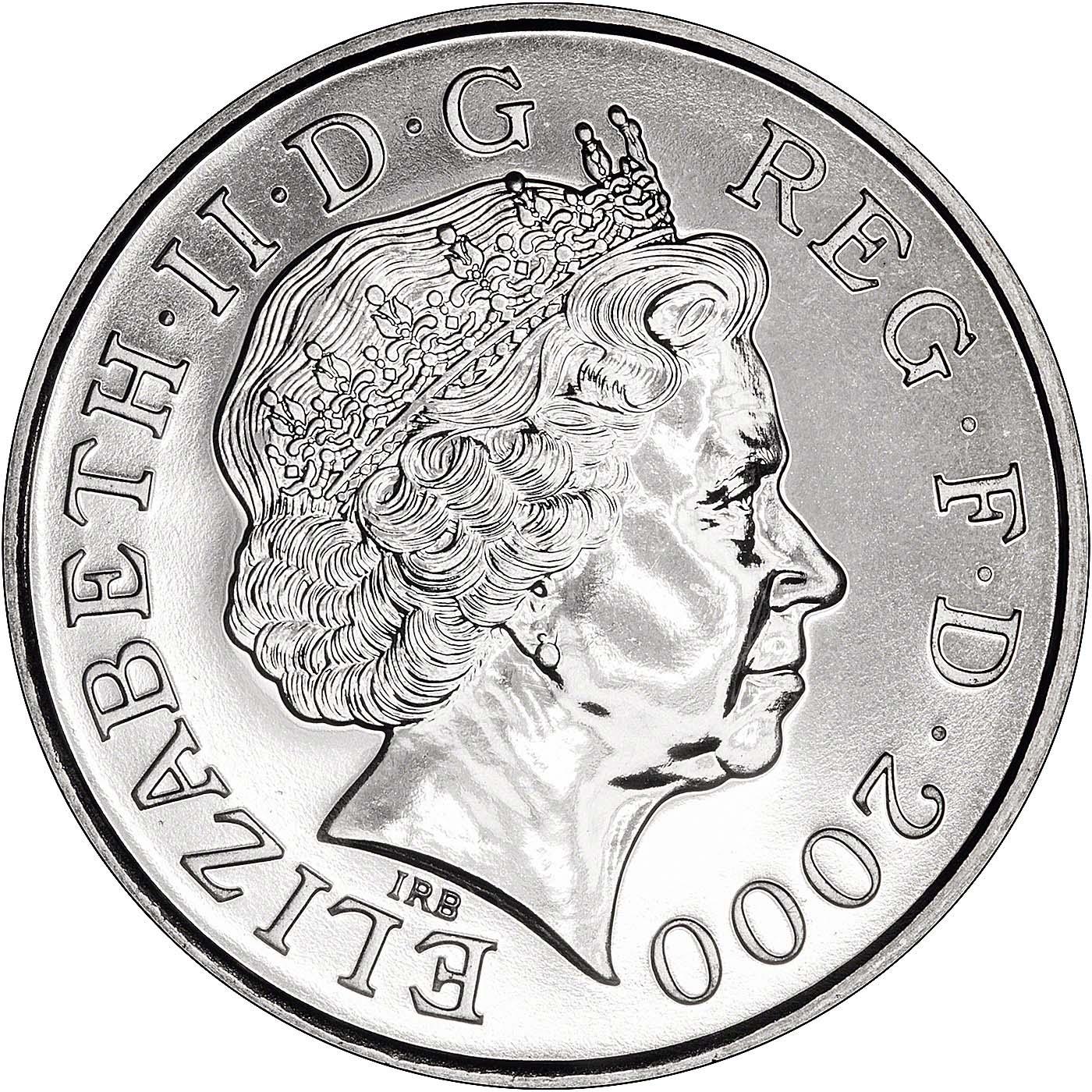 2000 United Kingdom - 5 Pounds - Queen Elizabeth The Queen Mother Centenary Crown issued by Royal Mint UK - Image 4