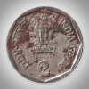 Rare 2 Rupee 1982 IX Asian Games Delhi Commemorative Republic India Coin # A022 - Image 2