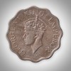 Rare 1 Anna 1940 George VI King Emperor Calcutta Mint British India Coin # A040 - Image 2