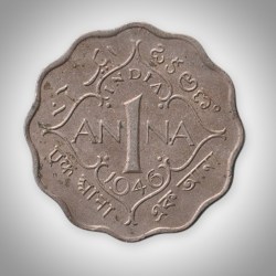 Rare 10 Paise 1977 Save For Development FAO Commemorative Republic of India Mumbai Mint Coin # A043