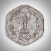 Rare 20 Paise 1982 World Food Day FAO Commemorative Republic of India Coinage Coin # A066 - Image 2