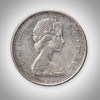 Rare 25 Cents 1867-1967 Confederation Centennial Bobcat Silver Coin of Canada Foreign Mint # A197 - Image 2