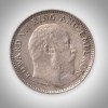 Rare 1/4 Rupee 1905 King Edward VII Calcutta Mint British India Silver Coin # A206 - Image 2