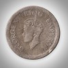 Rare Quarter Rupee 1943 George VI King Emperor Silver Calcutta Mint Coinage of British India Coin # A214 - Image 2