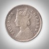Ex Rare 2 Annas 1900 Queen Victoria Empress Bombay Mint British India Silver Coin # A224 - Image 2