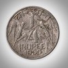 Rare 1/4 Rupee 1950 Republic India Calcutta Mint Coinage India Coin # A233
